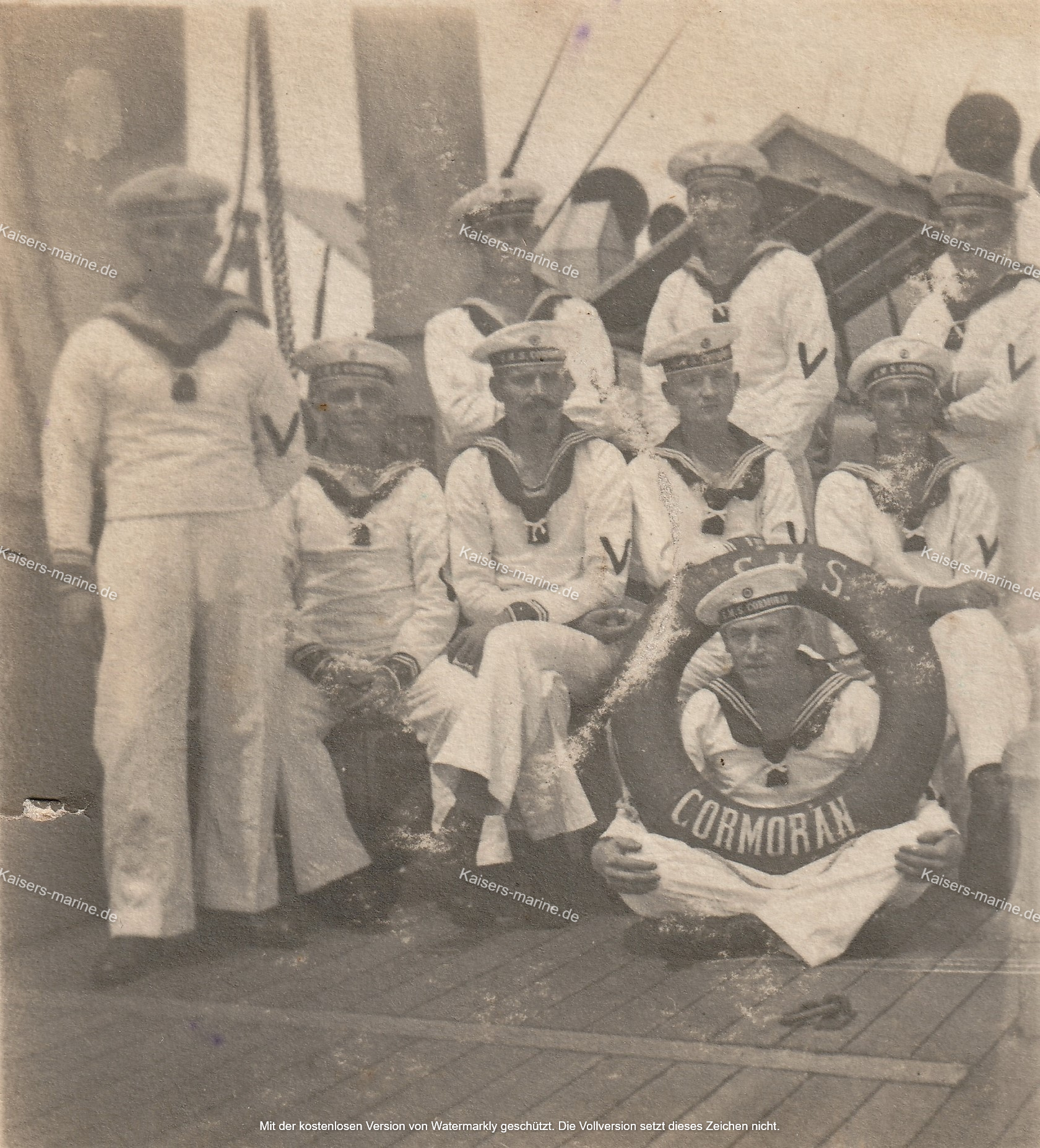 Kaisers Marine Sammlung SMS CORMORAN (1909)